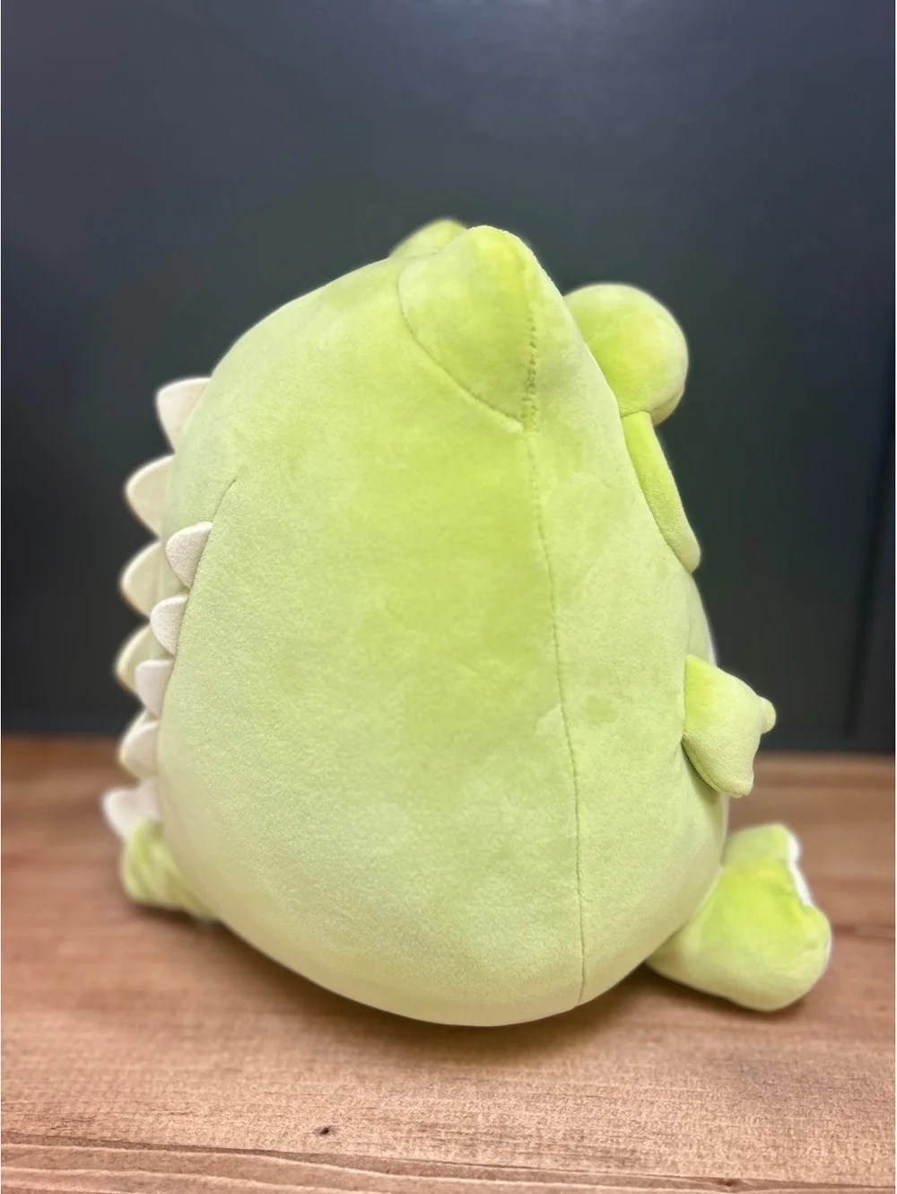Smoko Crocodile Tayto Mochi Plush Toy in Green Crocodile Costume